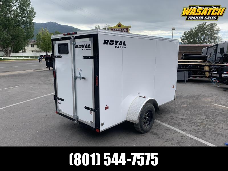 Royal Cargo 5x10 Single Axle Enclosed Cargo w/ Barn Doors Royal Cargo 5x10 Single Axle Enclosed Cargo w/ Barn Doors