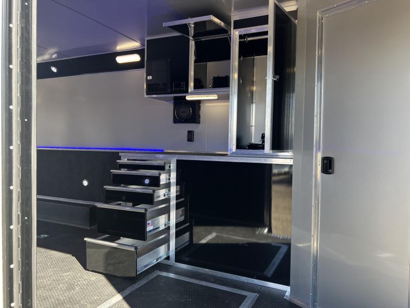 Haulmark 8.5x34 Bathroom Car / Racing Trailer Wasatch Trailer Sales