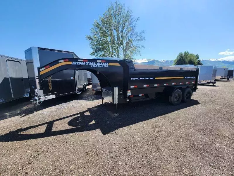 2026 Southland Trailers 7X16 24KHS WHD GN Dump Trailer