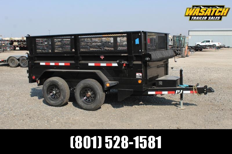 PJ Trailers 6x12 72" Tandem Axle (D3) Dump Trailer PJ Trailers 6x12 72" Tandem Axle (D3) Dump Trailer