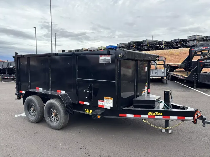 2025 Big Tex Trailers 7X12 LP 14K Dump Trailer