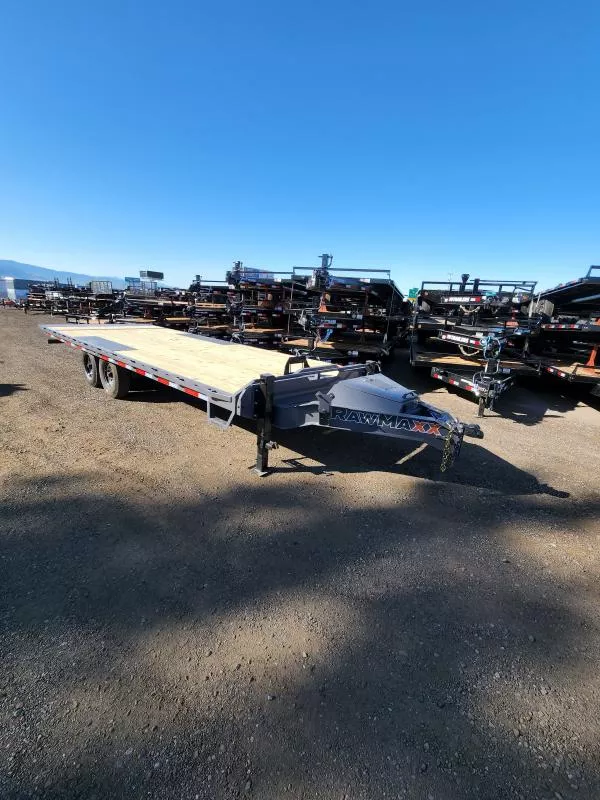2026 RawMaxx 24' DTX 16K WHD Deckover Equipment Flatbed Trailer