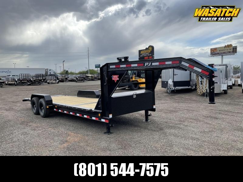PJ 22' - Heavy Duty Equipment Gooseneck Tilt (TJ) PJ 22' - Heavy Duty Equipment Gooseneck Tilt (TJ)