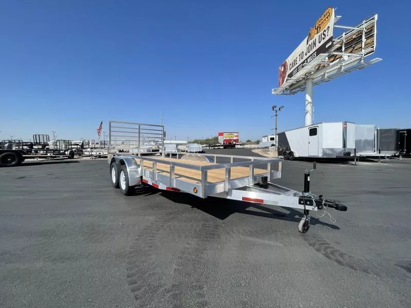 2025 Baughman 7x16 RG ATV Aluminum Utility Trailer