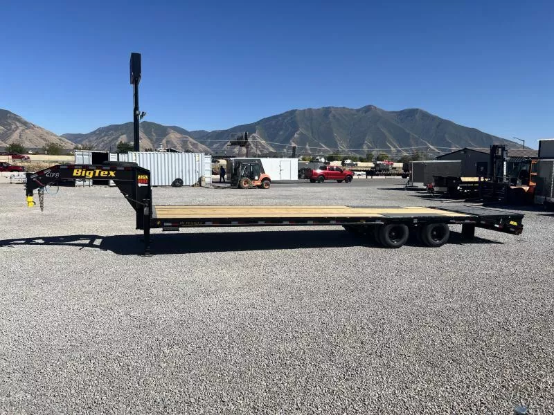 Big Tex Trailers 8.5X33 23.9K TANDEM DUAL GOOSENECK Flatbed Trailer