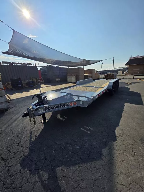 2026 RawMaxx 24' G7X Triple Gravity Tilt Flatbed Trailer