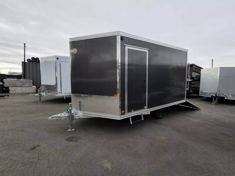 2026 ALCOM 101X12 Hybrid 3.0 Enclosed Snowmobile Trailer