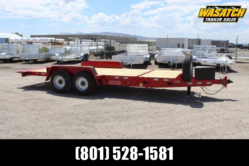 Behnke 7x20 20K HD Tube Tilt Equipment Trailer Behnke 7x20 20K HD Tube Tilt Equipment Trailer