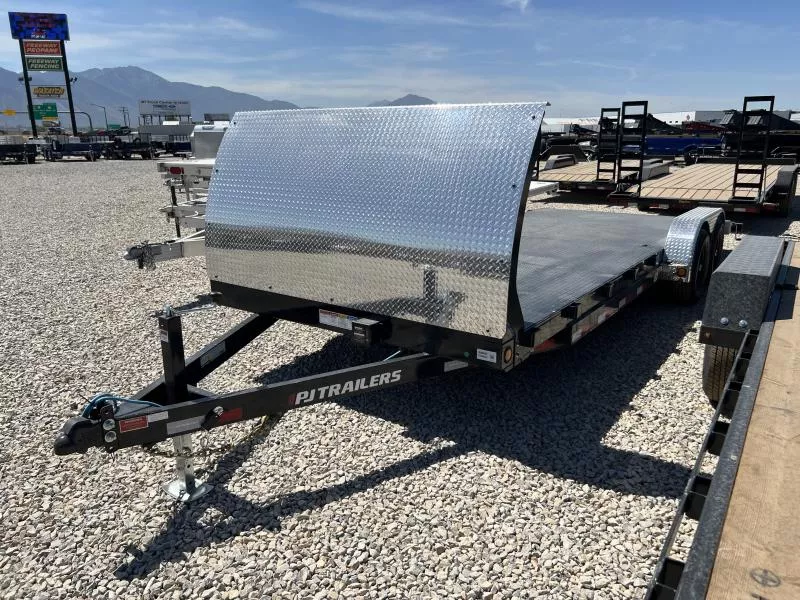 PJ Trailers 7x22 Steel Deck Car Hauler (CH) Utility Trailer