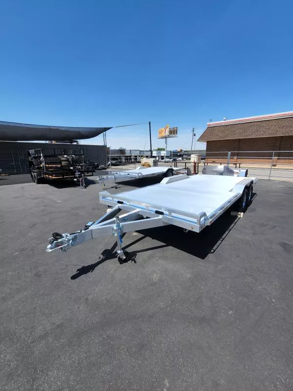 2026 Aluma WB18H 10K Wide Body ATV/Flatdeck Utility Trailer