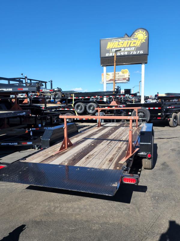 2023 PJ Trailers 20' T6 Tilt Flatbed Trailer Wasatch Trailer Sales