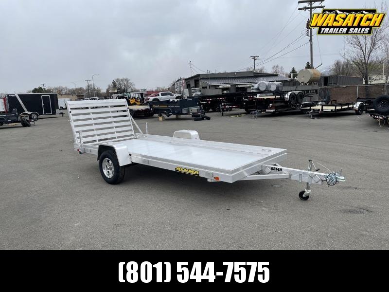 Aluma 6814H (5'8"x14') Aluminum Utility Trailer Aluma 6814H (5'8"x14') Aluminum Utility Trailer