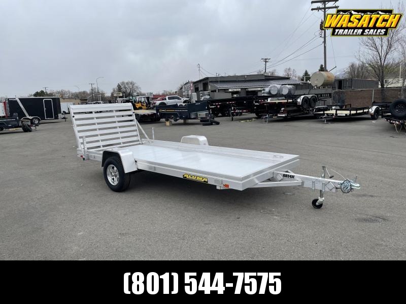 Aluma 6814H (5'8"x14') Aluminum Utility Trailer Aluma 6814H (5'8"x14') Aluminum Utility Trailer
