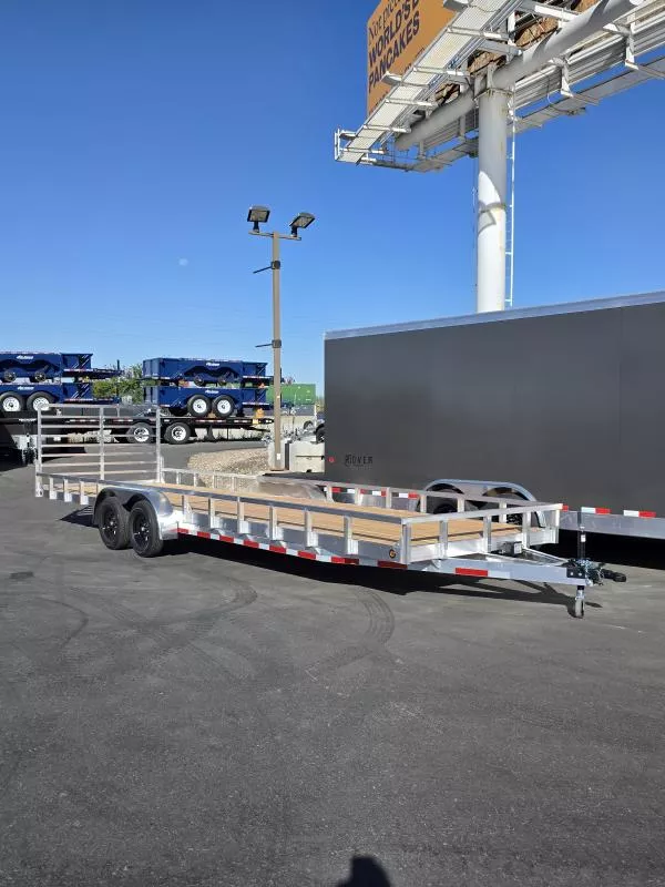 2026 Baughman Products 7X26 RG Aluminum Utility Trailer