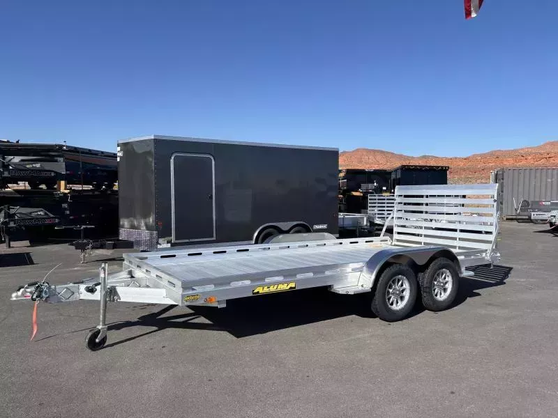 Aluma 6.5X16 8K 8016TA Utility Trailer