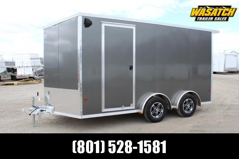 Alcom 7.5x14 EzHauler Aluminum Enclosed Cargo Trailer w/ UTV Package Alcom 7.5x14 EzHauler Aluminum Enclosed Cargo Trailer w/ UTV Package