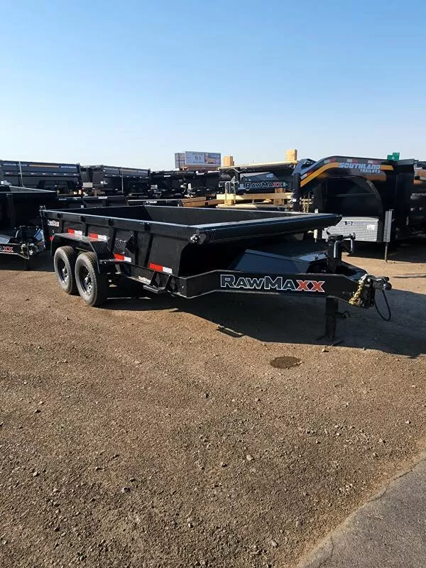 2026 RawMaxx 7X16' LPX 16K Dump Trailer