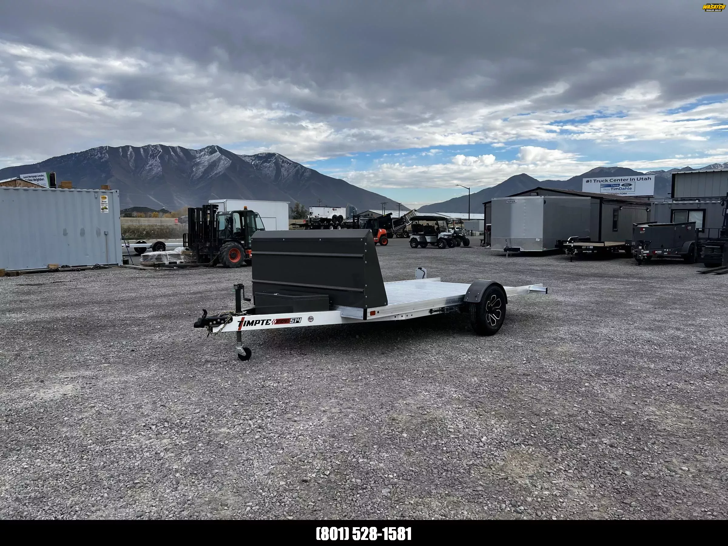 Timpte 6.5x14 514 EZ Load Tilt Utility Trailer | Wasatch Trailer