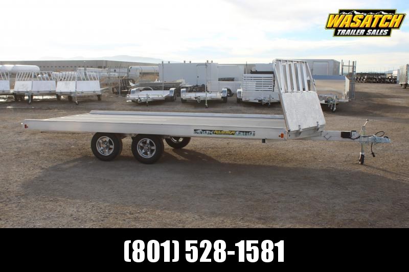 Aluma 8616D Aluminum Snowmobile Trailer Aluma 8616D Aluminum Snowmobile Trailer