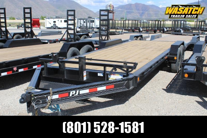 PJ Trailers 7x22 8" Pro-Beam Equipment (H4) Equipment Trailer PJ Trailers 7x22 8" Pro-Beam Equipment (H4) Equipment Trailer