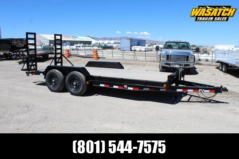 PJ Trailers 7x20 6" Channel Equipment (CC) Equipment Trailer PJ Trailers 7x20 6" Channel Equipment (CC) Equipment Trailer