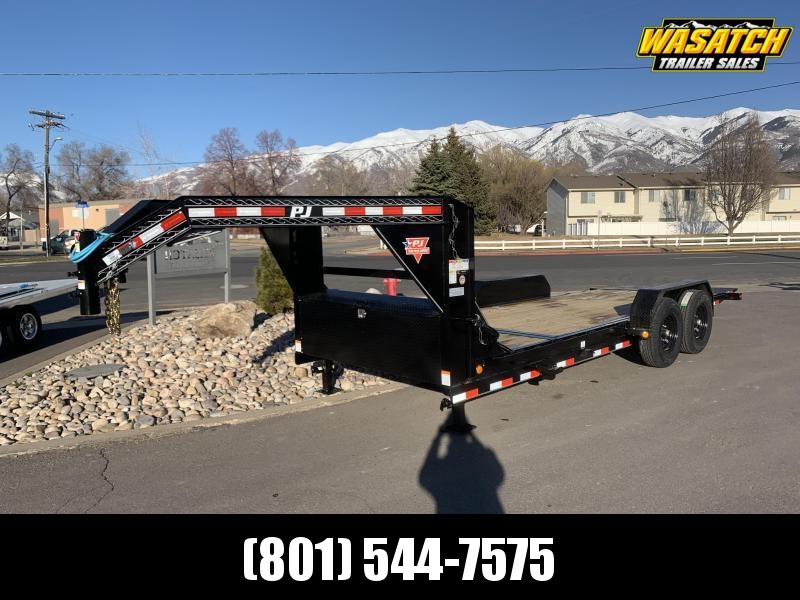 2021 PJ 20' Gooseneck - 6 in. Channel Equipment Tilt (T6) 2021 PJ 20' Gooseneck - 6 in. Channel Equipment Tilt (T6)