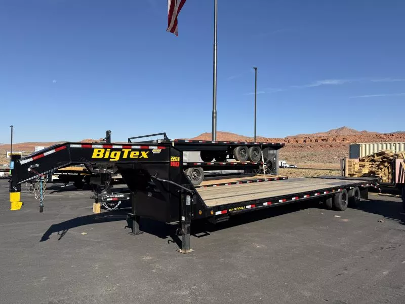 Big Tex Trailers 8.5X35 23.9K TANDEM DUAL GOOSENECK Flatbed Trailer