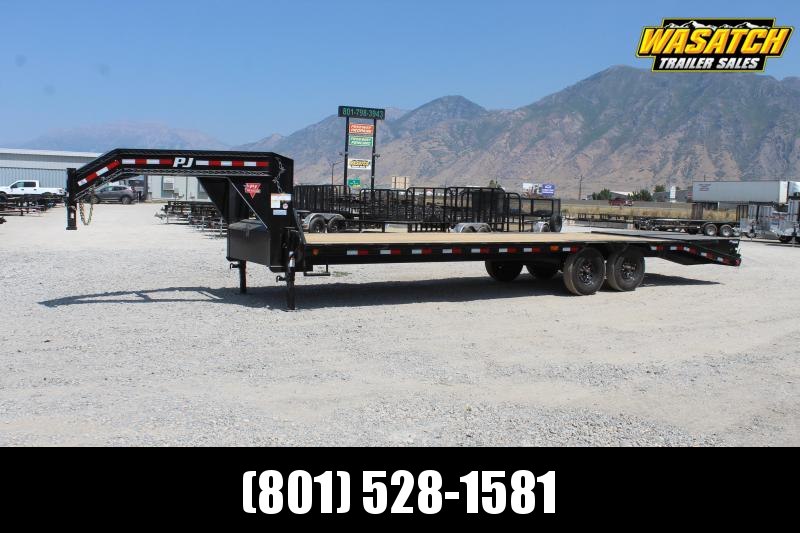 PJ Trailers 85x28 Low-Pro Flatdeck With Singles (LS) Flatbed Trailer PJ Trailers 85x28 Low-Pro Flatdeck With Singles (LS) Flatbed Trailer