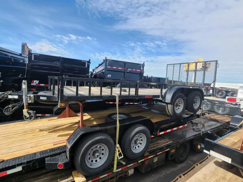 USED 2017 7X14 Voyager Echo Advantage Utility Trailer