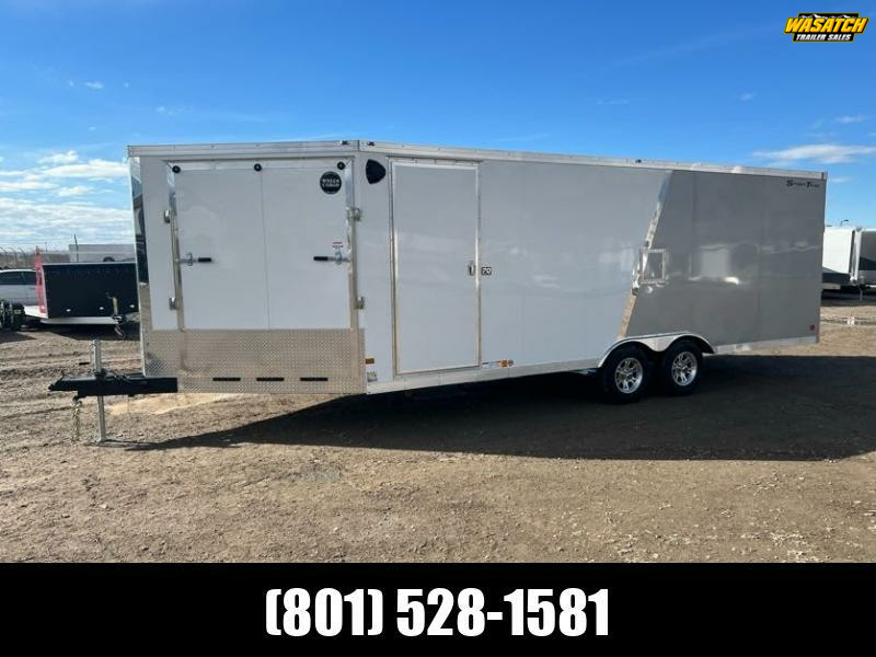 Wells Cargo 8.5x28 Sport Trac Snowmobile Trailer Wasatch Trailer