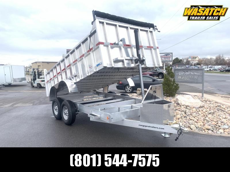 CargoPro - 7x14 - Aluminum - Dump Trailer CargoPro - 7x14 - Aluminum - Dump Trailer