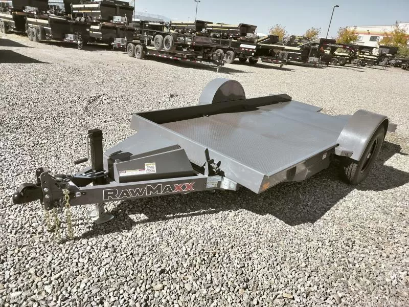 RawMaxx 6x12 SGX Scissor Lift Trailer Equipment Trailer