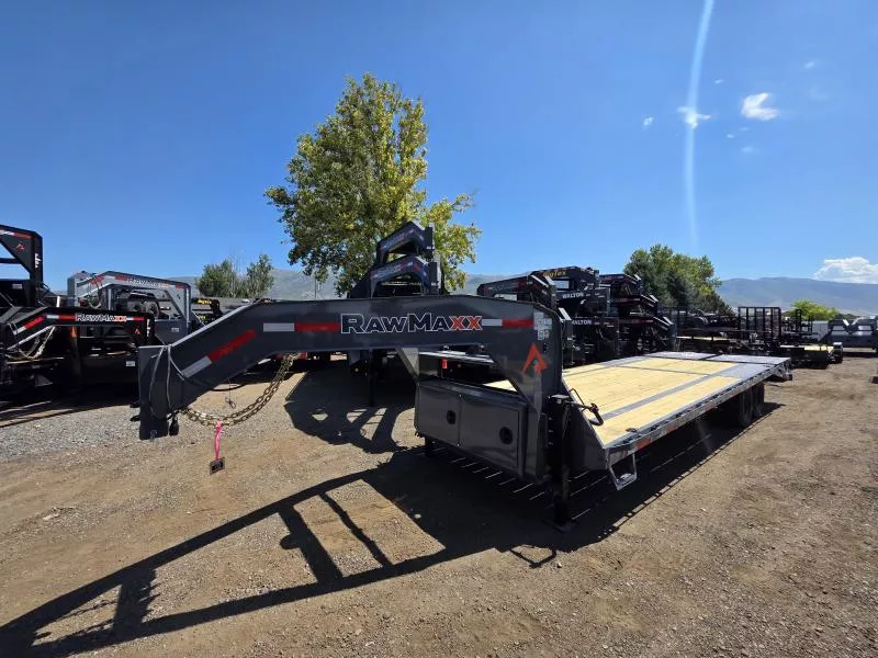 2026 RawMaxx 26' FDXS 16K Equipment Flatbed Trailer