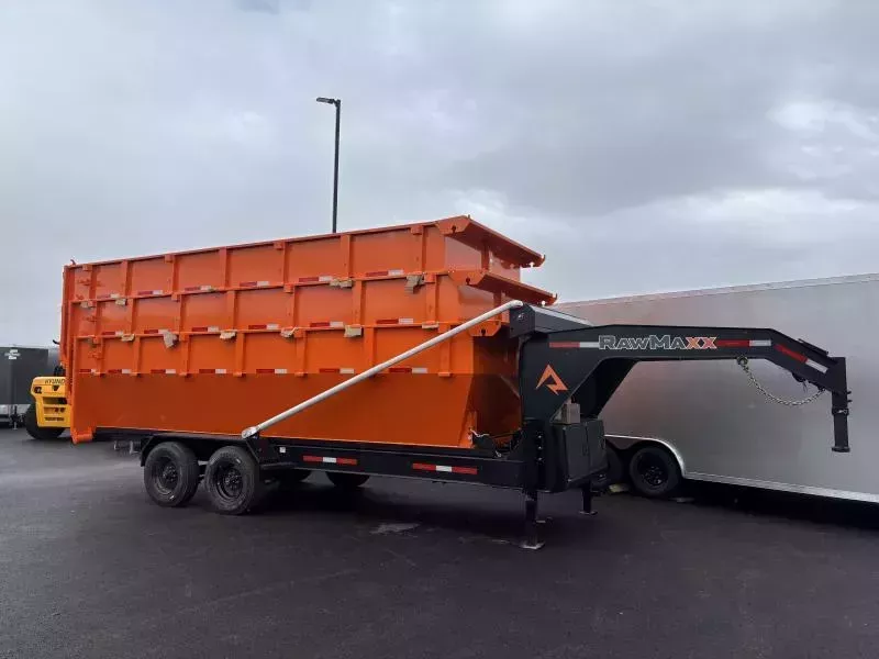 RawMaxx 7X20 RDX ROLL OFF BIN Dump Bin