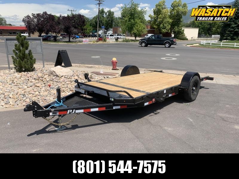 PJ 16' - Single Axle HD Tilt (T1) Equipment Trailer PJ 16' - Single Axle HD Tilt (T1) Equipment Trailer