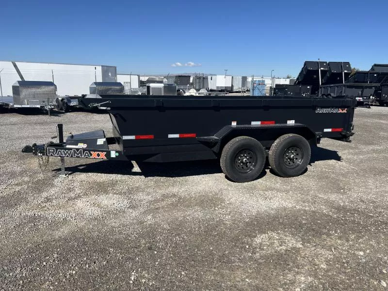 RawMaxx 7x14 PKX 6" Channel Dump Trailer