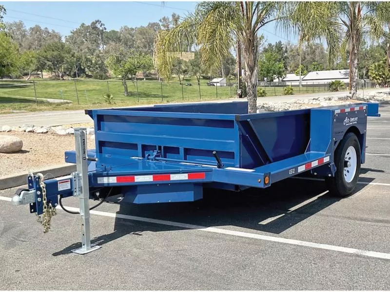 2025 Air Tow US12-55 (12') with Folding Ramp Utility / Equipment Trailer