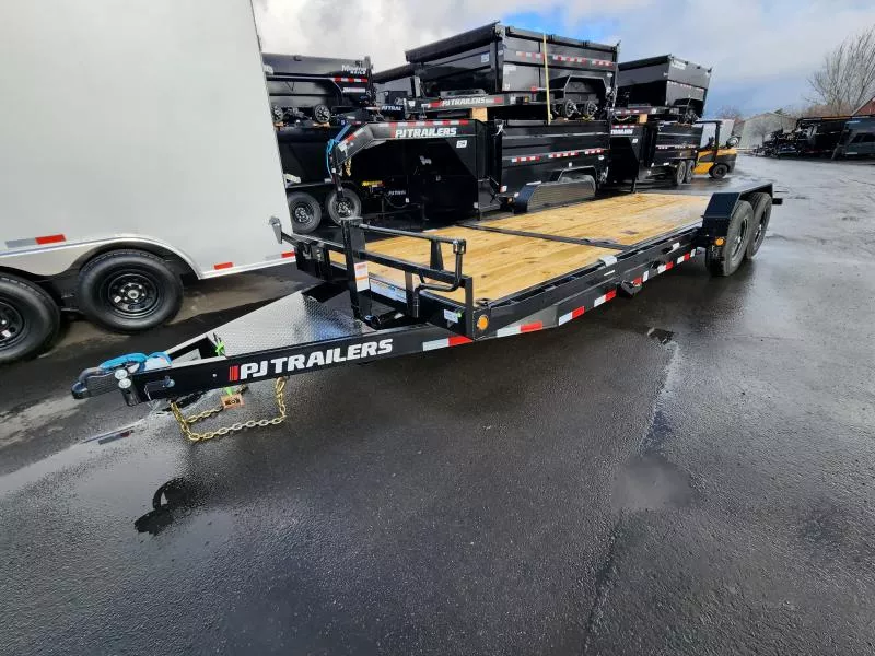 2026 PJ Trailers 22' T6 Tilt Deck Equipment Flatbed Trailer