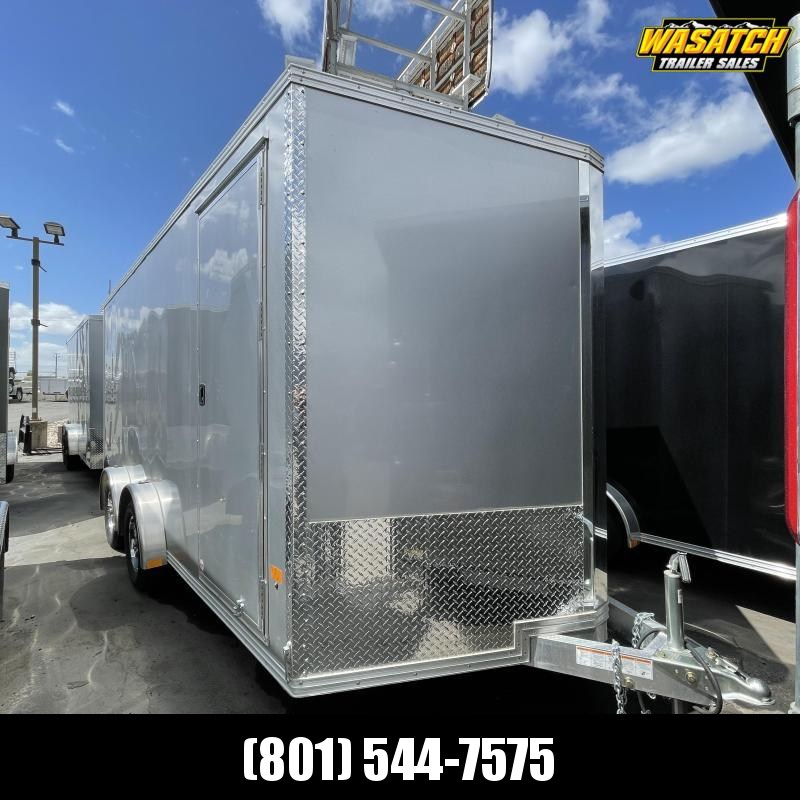 Alcom - Stealth - 7.5x16 - Aluminum Enclosed Cargo Trailer Alcom - Stealth - 7.5x16 - Aluminum Enclosed Cargo Trailer
