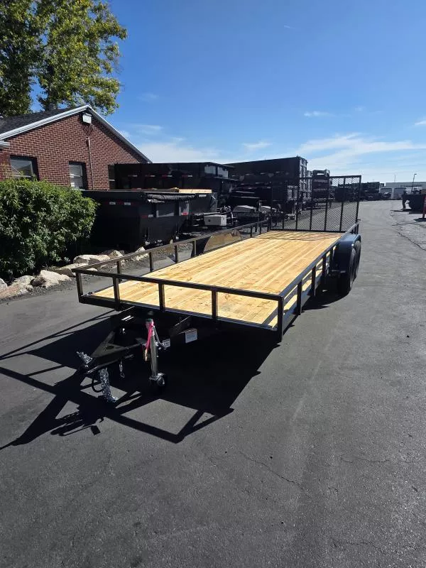 NEW MODEL: 2026 Wasatch Built Trailers 7X20 7K Utility Trailer