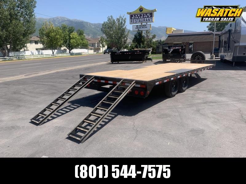 PJ - F8 - 16' - 8" I-Beam Deckover Flatbed / Flatdeck / Equipment Trailer PJ - F8 - 16' - 8" I-Beam Deckover Flatbed / Flatdeck / Equipment Trailer