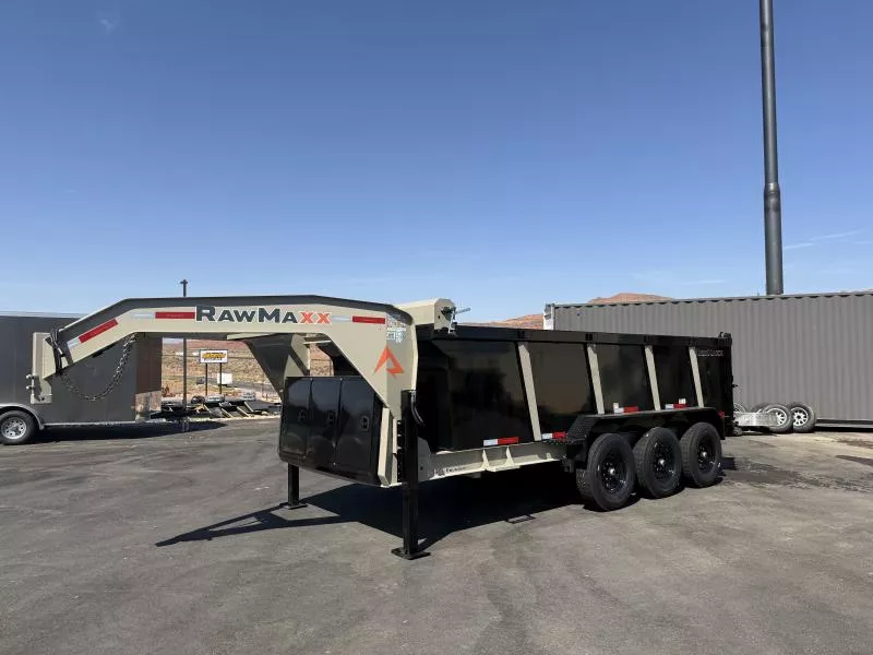 RawMaxx 7X16 21K LPX Dump Trailer
