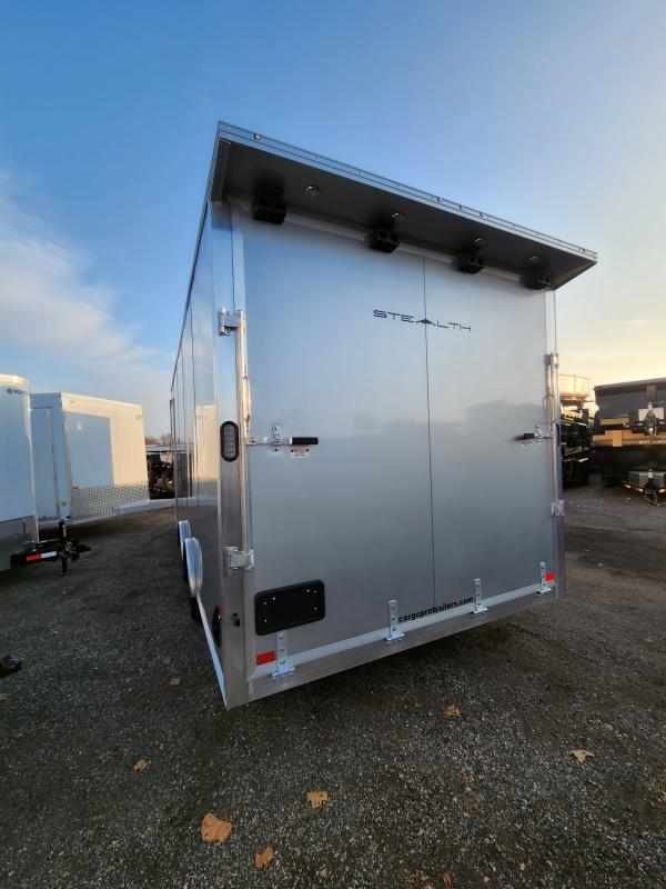 2024 8.5X20 Aluminum UTV Cargo/Enclosed Trailer Wasatch Trailer Sales Layton & Springville