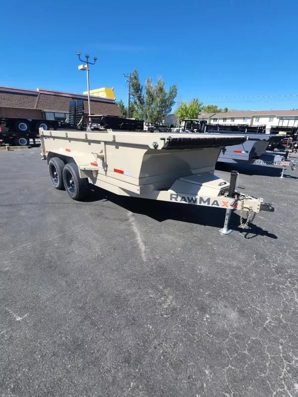 2026 RawMaxx 7X14 PKX Dump Trailer