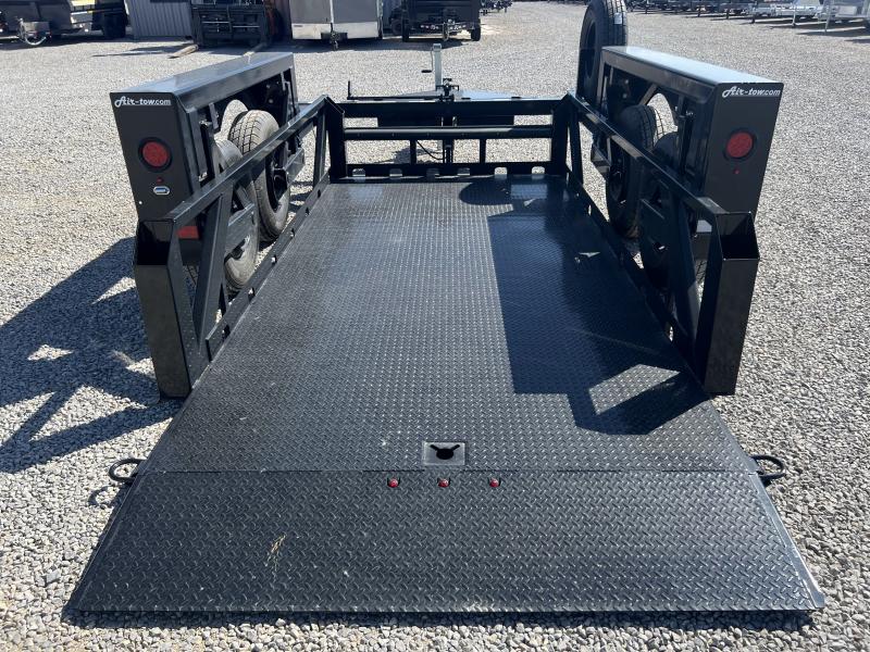 Air Tow WHD Rental 14 Flatbed Equipment Trailer Wasatch Trailer Sales