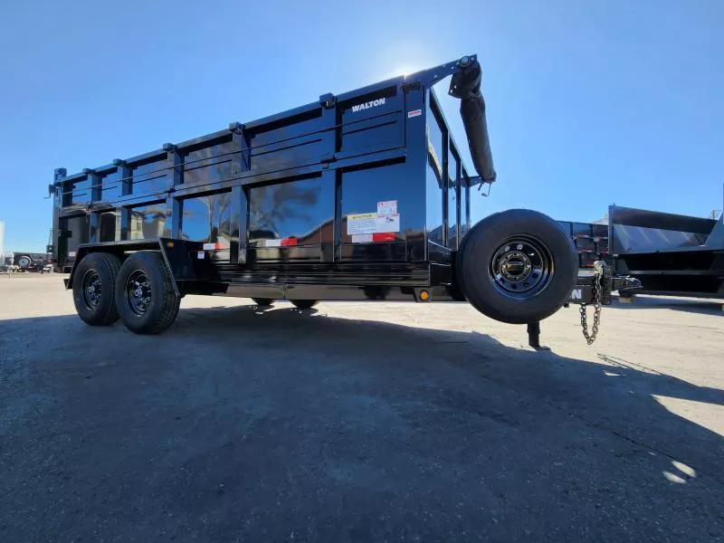 2026 Walton 7X16 DHV 14K Dump Trailer