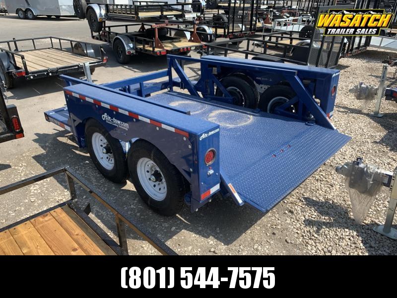 Air Tow 10' Ground-Level Loading Flatbed Trailer Air Tow 10' Ground-Level Loading Flatbed Trailer