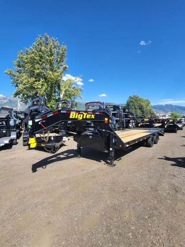 2026 Big Tex Trailers 20' (+5') GN 24K WHD Flatbed Trailer *bigtex*