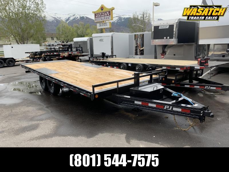 PJ 22' - Deckover Tilt (T8) Equipment Trailer PJ 22' - Deckover Tilt (T8) Equipment Trailer
