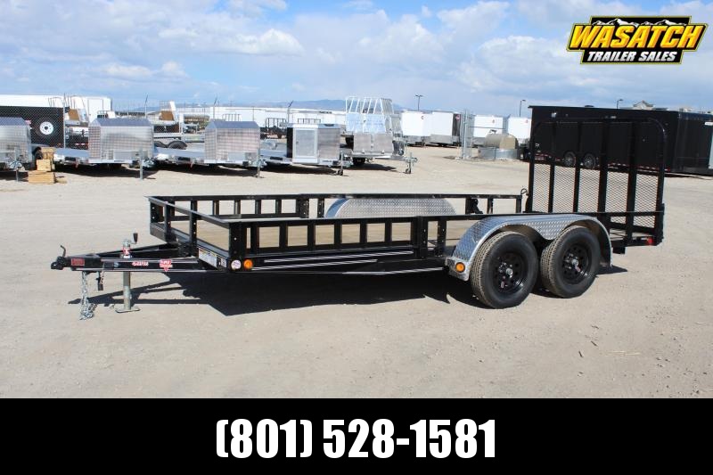 ***PJ Trailers 7x16 Tandem Axle Channel (UL) Utility Trailer*** ***PJ Trailers 7x16 Tandem Axle Channel (UL) Utility Trailer***
